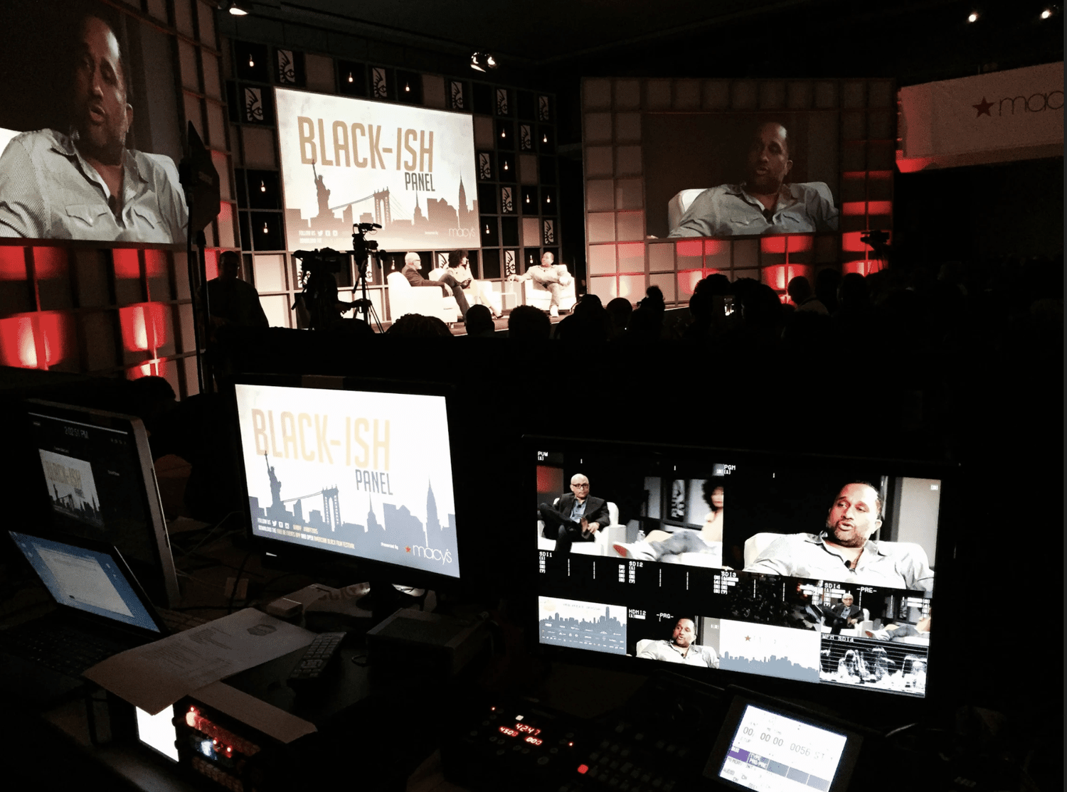 Live video switching and broadcast setup